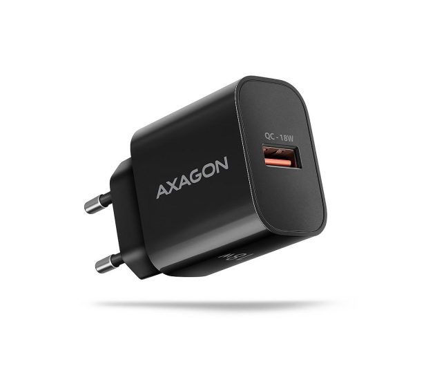 Axagon ACU-QC18 QC3.0 18W czarna - 1485399 - zdjęcie